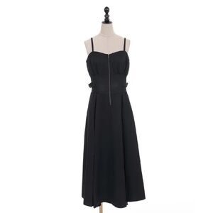 Axes Femme POETIQUE Pleated Design Long Dress